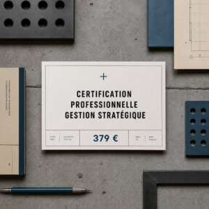 Certification Professionnelle Gestion Stratégique