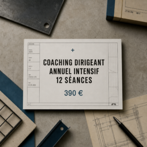 Coaching Dirigeant Annuel Intensif 12 Séances